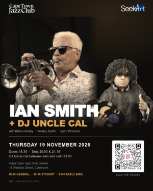 Ian Smith and DJ Uncle Cal at Cape Town Jazz Club on 19 November 2026.