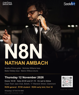 N8N, Nathan Ambach, at Cape Town Jazz Club on 12 November 2026.